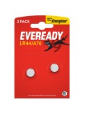 2 MICROPILE A PASTIGLIA LR44 ALCALINA 1,5V ENERGIZER U300044