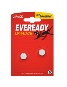 2 MICROPILE A PASTIGLIA LR44 ALCALINA 1,5V ENERGIZER U300044 Energizer PILE
