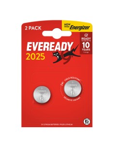 BLISTER 2 MICROPILE A PASTIGLIA CR2025 LITIO 3V ENERGIZER U302025 Energizer PILE