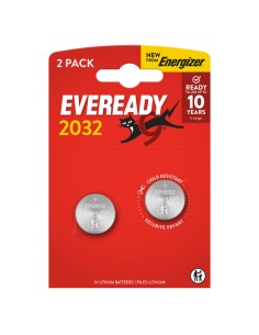 BLISTER 2 MICROPILE A PASTIGLIA CR2032 LITIO 3V ENERGIZER U302032 Energizer PILE