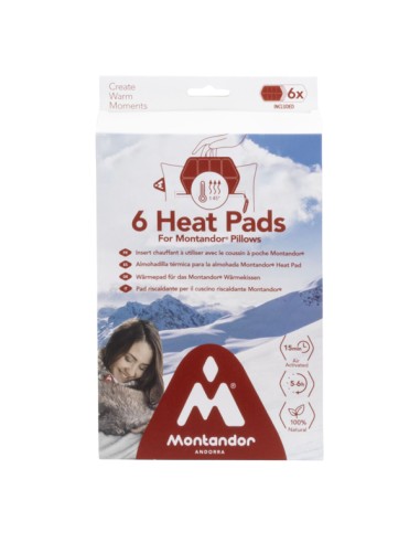 Conf. 6 ricariche monouso per cuscino riscaldante Montandor HP-PAD-6 No Brand TRATTAMENTO ARIA