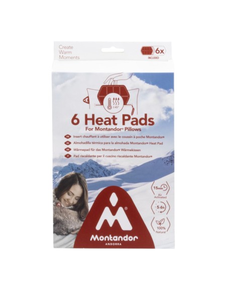 Conf. 6 ricariche monouso per cuscino riscaldante Montandor HP-PAD-6 No Brand TRATTAMENTO ARIA