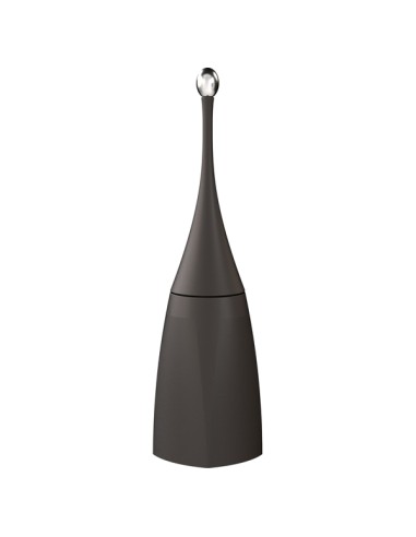 Portascopino da terra EColored 12 x 12 x 48cm vesuvian black Mar Plast A65400VB MAR PLAST ACCESSORI PER IL BAGNO E DISPENSER