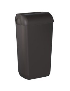 Cestino gettacarte EColored con coperchio 33,5x22,5x54,5cm vesuvian black Mar Pl A74020VB MAR PLAST ACCESSORI PER IL BAGNO E ...