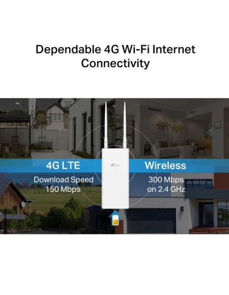Router 4G Wi-Fi 300Mbps TP-LINK TL-MR100 TP-LINK ROUTER & ACCESS POINT