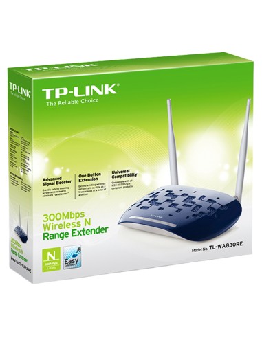 Range Extender Wi-Fi N 300Mbps TP-LINK TL-WA850RE TP-LINK ROUTER & ACCESS POINT