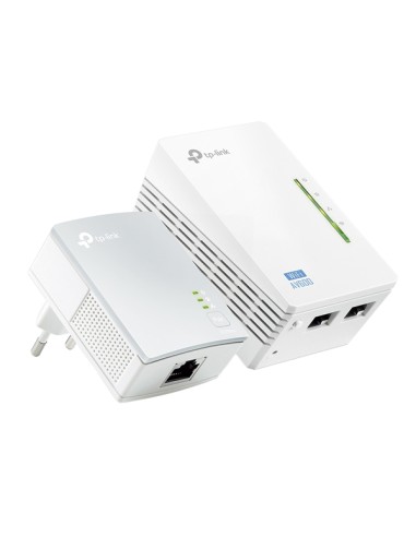 Starter Kit Powerline AV600 + Wi-Fi N 300Mbps con 2 porte Fast Ethernet TP-LINK TL-WPA4220 KIT TP-LINK POWERLINE