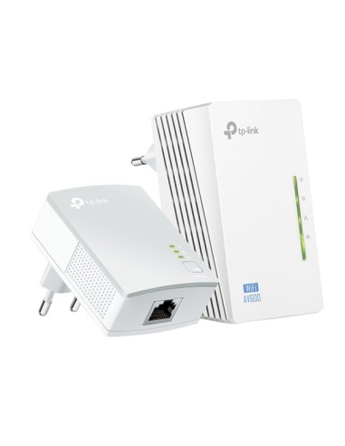 Starter Kit Powerline AV600 + Wi-Fi N 300Mbps con 2 porte Fast Ethernet TP-LINK TL-WPA4220 KIT TP-LINK POWERLINE