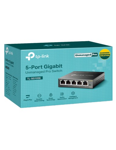 Switch 5 porte 10/100/1000Mbps Desktop TP-LINK TL-SG105