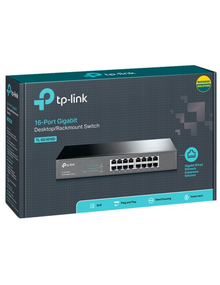 Switch Desktop Gigabit 16 Porte TP-LINK TL-SG1016D TP-LINK SWITCH