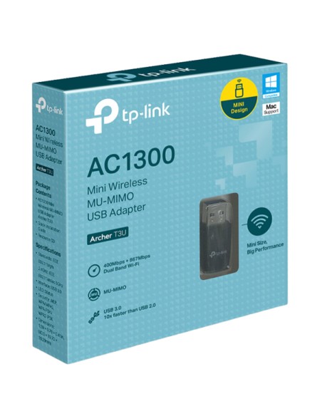 Scheda di rete wireless USB AC1300 MU-MIMO TP-LINK ARCHER T3U