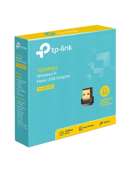 Nano Scheda Wireless N150 USB TP-LINK TL-WN725N TP-LINK ADATTATORI WIRELESS