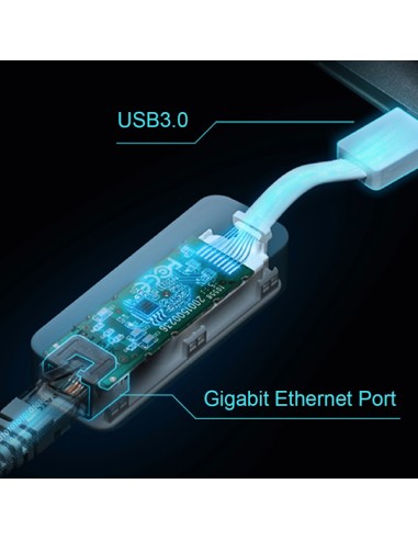 Adattatore di rete da USB 3.0 a Gigabit Ethernet TP-LINK UE300