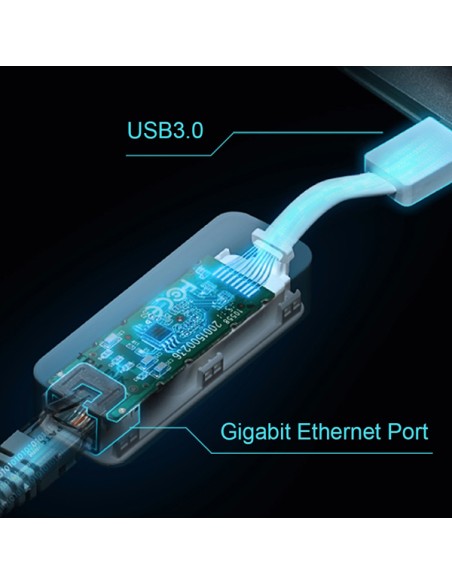 Adattatore di rete da USB 3.0 a Gigabit Ethernet TP-LINK UE300