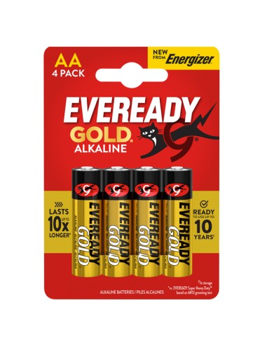 BLISTER 4 PILE STILO ALKALINE AA 1,5V ENERGIZER U500006 Energizer PILE