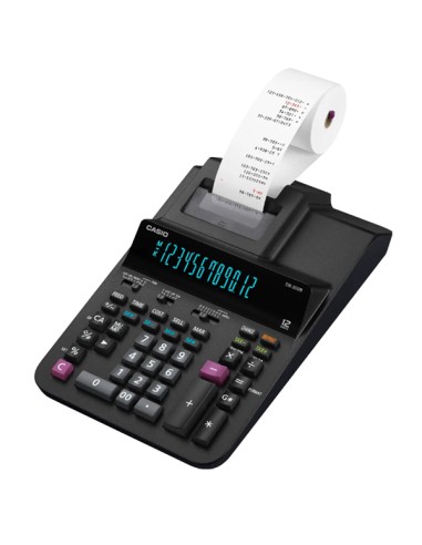 Calcolatrice scrivente DR-200R Casio DR-200R-BK-E-EC