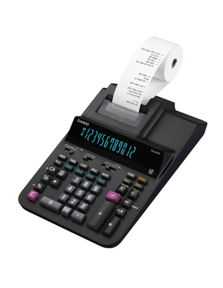 Calcolatrice scrivente DR-200R Casio DR-200R-BK-E-EC