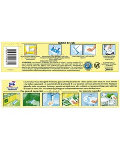 PACK 12 PANNI SMAC SYSTEM PAVIMENTI E MULTIUSO M74815 2