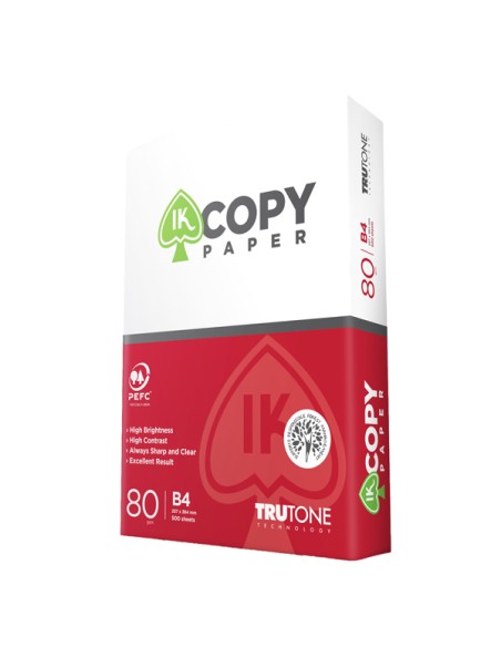 CARTA IK COPY B4 80GR 500FG (257X364MM) PFCA001IKS_B4 Paperfast 70/80gr BIANCA