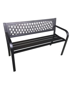 Panca da giardino Boulevard L120cm in acciaio e ABS - prodotto stagionale P1362222 Garden Friend TAVOLI E SEDUTE DA ESTERNI