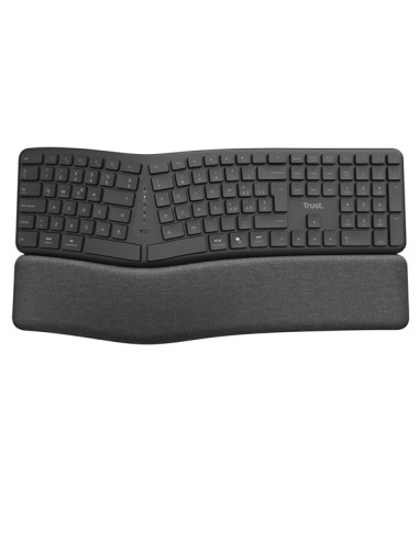 Tastiera wireless multi-dispositivo ergonomica Keyra_Trust 25706 TRUST TASTIERE E MOUSE