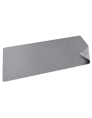 Tappetino / Mousepad per scrivania XXL Benya - Grigio 25712 TRUST MOUSEPAD E POGGIAPOLSI