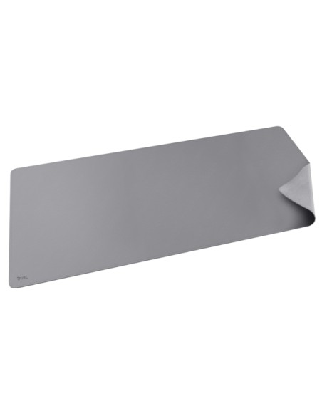 Tappetino / Mousepad per scrivania XXL Benya - Grigio 25712 TRUST MOUSEPAD E POGGIAPOLSI