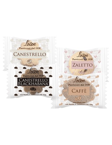 Scatola 200 biscotti al burro assortiti 4 gusti classici 1250gr Loison 1911 Loison SNACK DOLCI-SALATI