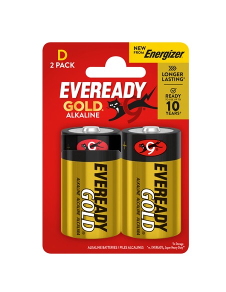 BLISTER 2 PILE TORCIA ALKALINE D 1,5V ENERGIZER U500020