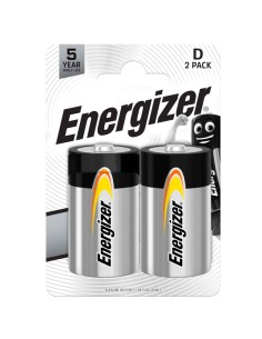 BLISTER 2 torce LR20 Everyday D ENERGIZER U200220 Energizer PILE