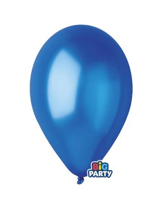Busta 10 palloncini in lattice Ø30cm Blu Big Party 71137