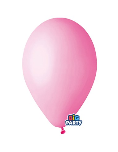 Busta 10 palloncini in lattice Ø30cm Rosa Big Party 71131