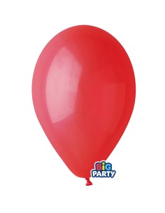 Busta 10 palloncini in lattice Ø30cm Rosso Big Party 71135