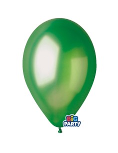 Busta 10 palloncini in lattice Ø30cm Verde Big Party 71139