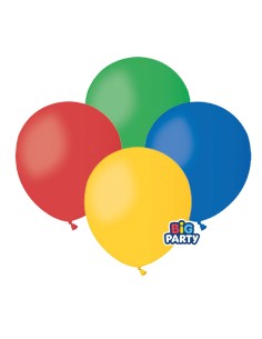 Busta 100 palloncini in lattice Bombe d'Acqua Big Party 71144 BIG PARTY FESTONI E PALLONCINI