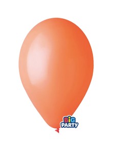 Busta 16 palloncini in lattice Ø26cm Arancione Big Party 71116