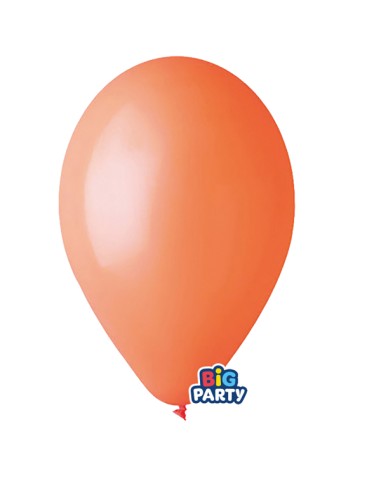 Busta 16 palloncini in lattice Ø26cm Arancione Big Party 71116