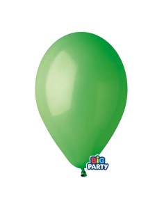 Busta 16 palloncini in lattice Ø26cm Verde Big Party 71122
