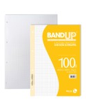 Ricambi forati rinforzati BandUP A4 100gr 40fg 5mm BM 0111976