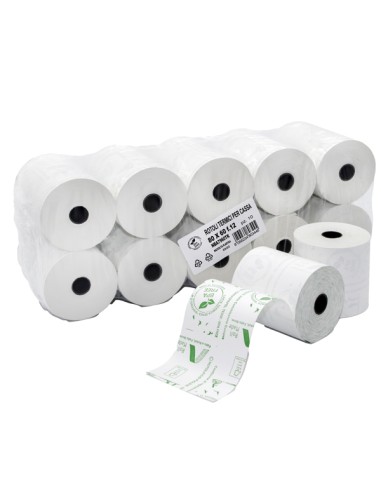Blister 10 rotoli RC carta termica BPA free 48gr 79mm x 60mt Øesterno 64mm NBA7960TK Rotolificio Pugliese ROTOLI PER REGISTRA...