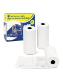 Blister 3 rotoli carta termica per tachigrafi digitali BPA free 75gr 57mm x 8mt RTD5708