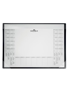 Sottomano in PP con 25fg c/calendario biennale 60x43cm Durable 7298-01 DURABLE SOTTOMANO