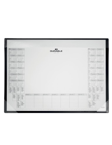 Sottomano in PP con 25fg c/calendario biennale 60x43cm Durable 7298-01 DURABLE SOTTOMANO