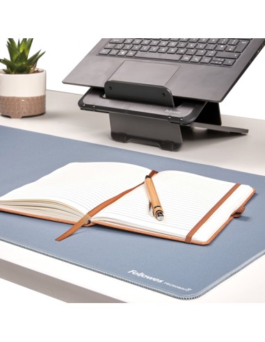 Sottomano da scrivania Breyta 40 x 80cm Blu marino Fellowes 100139322 FELLOWES SOTTOMANO