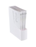 Portariviste G2D Bianco in PS riciclato 30x9x25,8cm Fellowes 17101