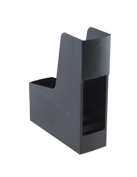 Portariviste G2D nero in PS riciclato 30x9x25,8cm Fellowes 17301