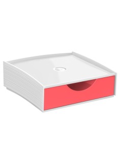 Cassettiera componibile Storage box rosso First by Cep 1000110151