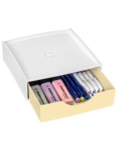 Cassettiera componibile Storage box giallo chiaro First by Cep 1000112451