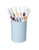 Bicchiere portapenne 500 F azzurro chiaro First by Cep 1005002341