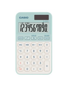 Calcolatrice tascabile SL-310YC verde Casio SL-310YC-LG-W-EP CASIO TASCABILI